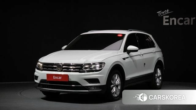Volkswagen Tiguan second Generation 2020 Белый из Кореи