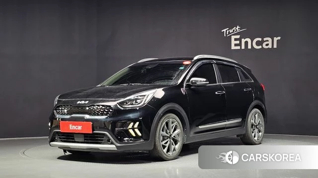 Kia The New Niro 2021 Черный из Кореи
