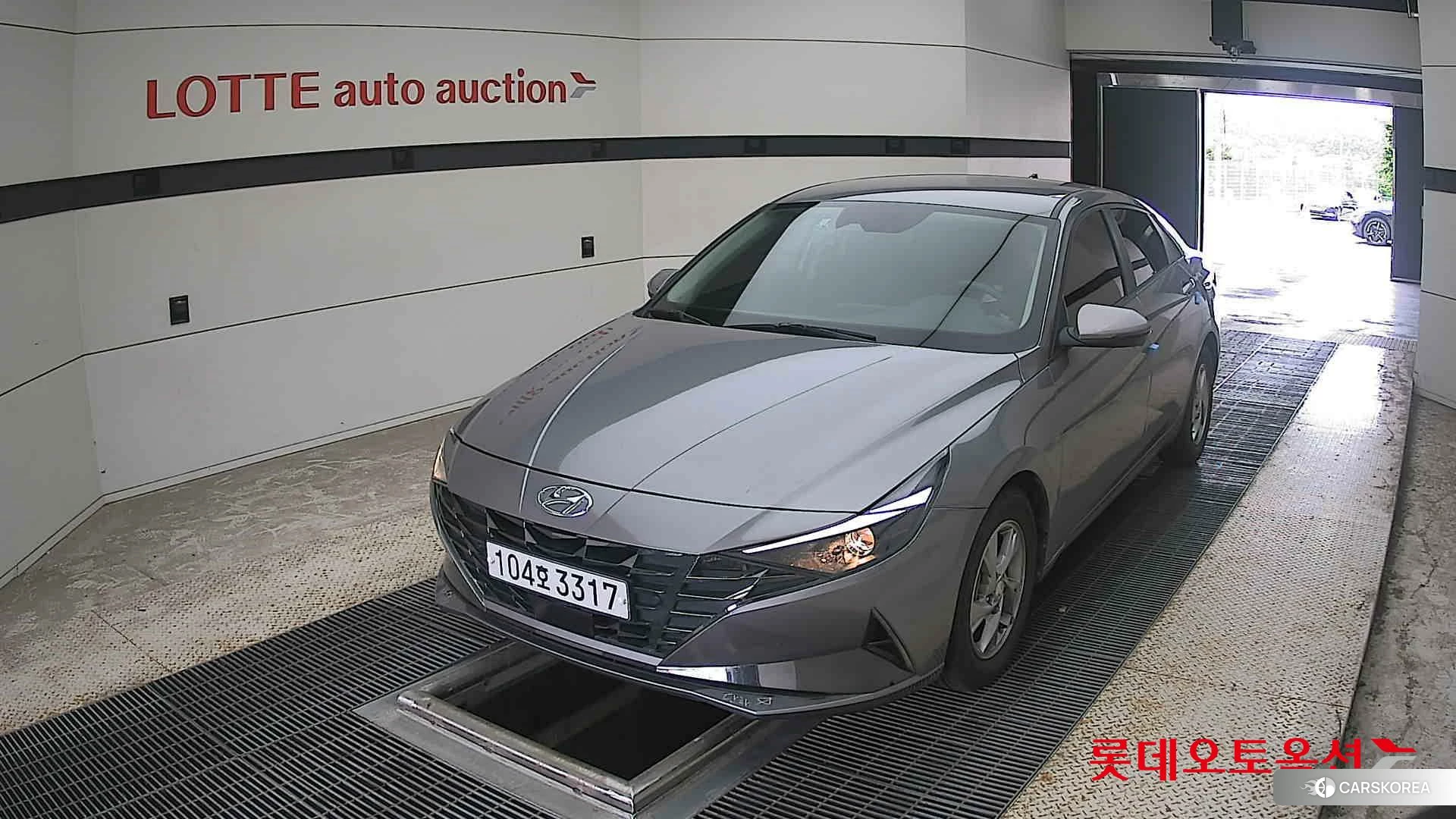 Hyundai Avante 2021 Fluid Metal из Кореи