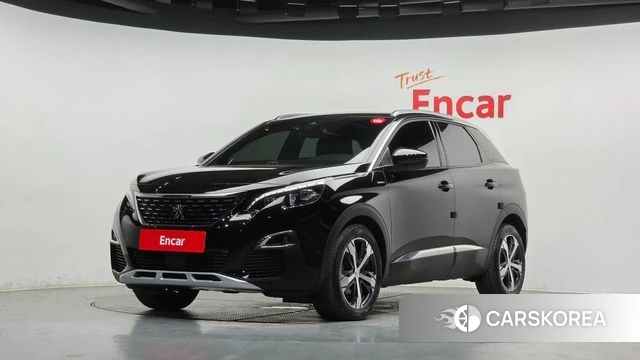 Peugeot 3008 second generation 2018 Черный из Кореи