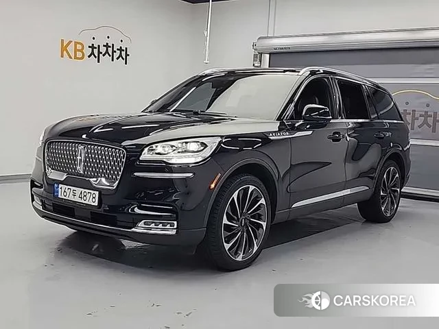 Lincoln Aviator 2nd generation 2021 Черный из Кореи