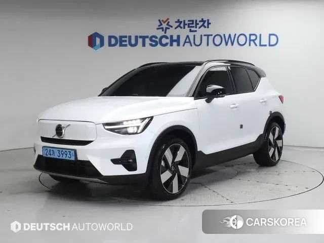 Volvo XC40 Richards 2024 Белый из Кореи