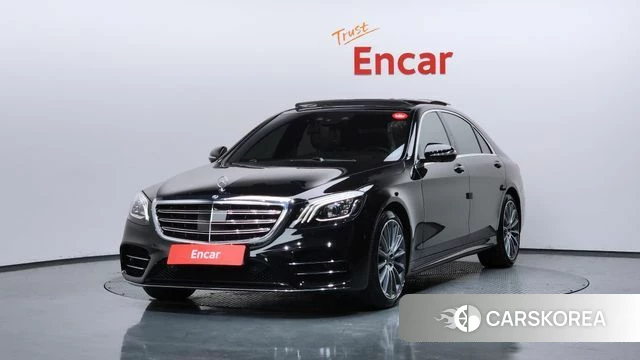 Mercedes-Benz S-Class W222 2018 Черный из Кореи