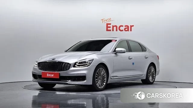 Kia More K9 2018 Серебристо-серый из Кореи