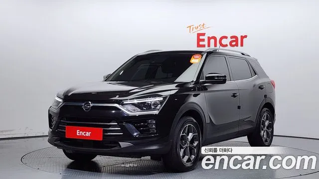 Ssangyong Beautiful Korando 2020 Черный из Кореи