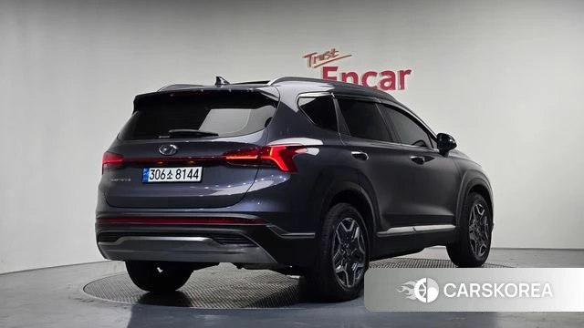 Hyundai The New Santa Fe 2022 Серый из Кореи