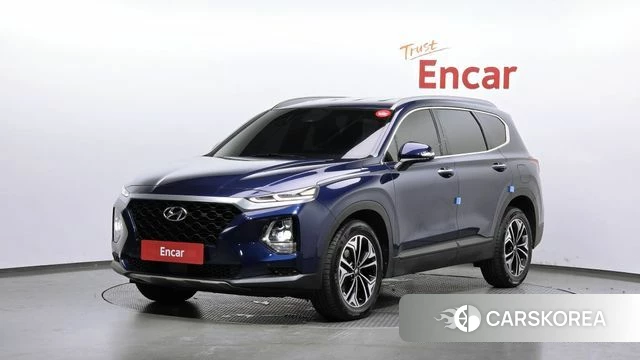 Hyundai Santa Fe TM 2018 Синий из Кореи