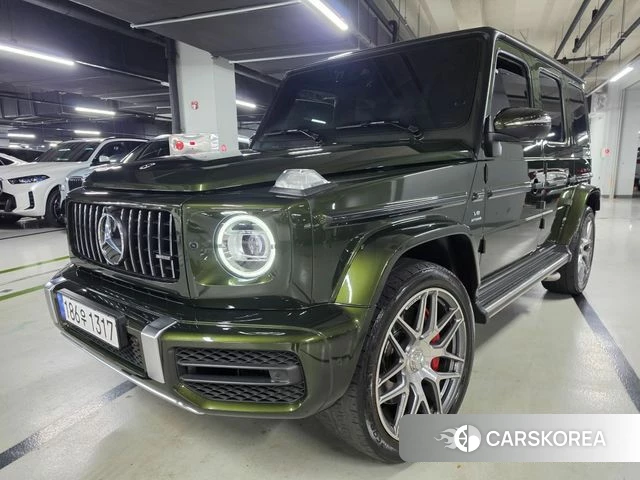 Mercedes-Benz G-Class W463b 2023 Темно-зеленый из Кореи