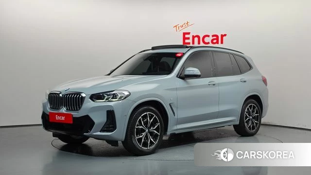 BMW X3 (G01) 2024 Светло-серебряный цвет из Кореи