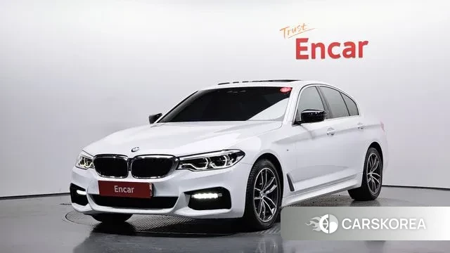 BMW 5 Series (G30) 2018 Белый из Кореи