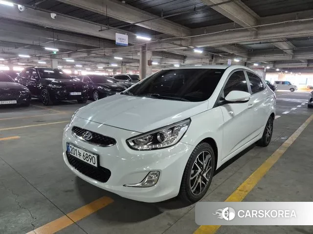 Hyundai Accent (New type) 2019 Белый из Кореи