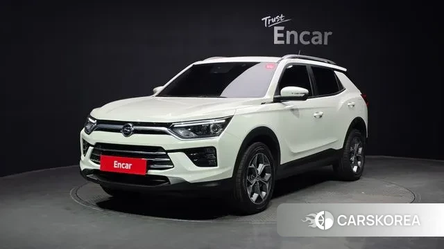 Ssangyong Beautiful Korando 2021 Белый из Кореи