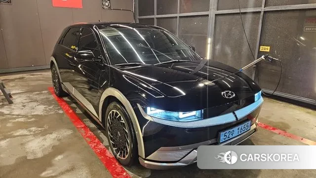 Hyundai Ionic 5 2021 Черный из Кореи