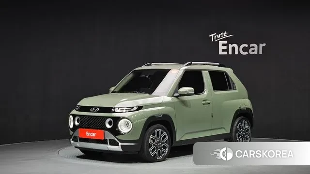 Hyundai Casper 2021 Светло-зеленый из Кореи