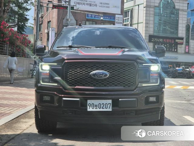 Ford F150 2018 Фиолетовый из Кореи