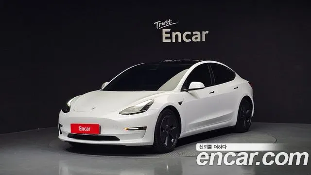 Tesla Model 3 2022 Белый из Кореи