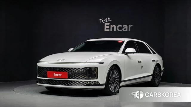 Hyundai Grandeur Hybrid (GN7) 2025 Белый из Кореи