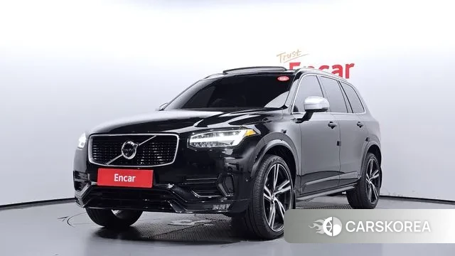 Volvo XC90 second Generation 2019 Черный из Кореи