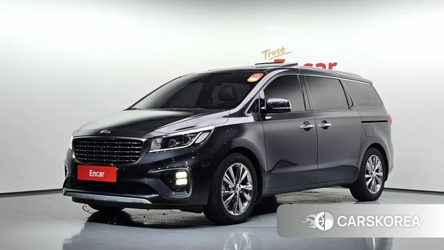 Kia The New Carnival 2018 Черный из Кореи