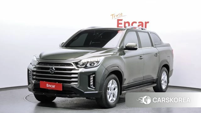 Ssangyong The New Rexton Sport 2021 Зеленый из Кореи