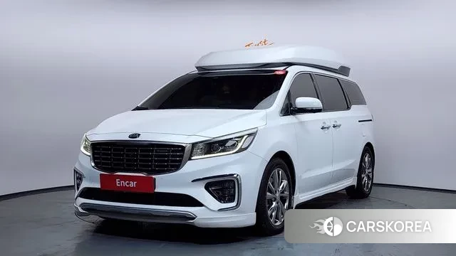 Kia The New Carnival 2018 Белый из Кореи