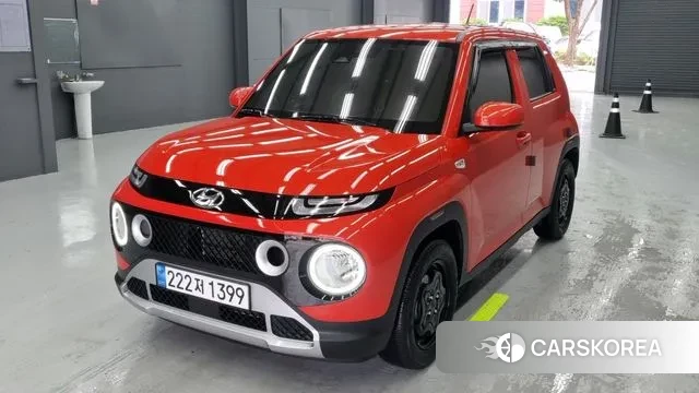 Hyundai Casper 2023 Красный из Кореи