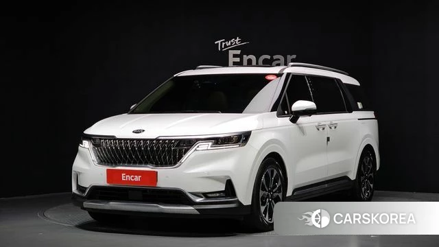 Kia Carnival 4th generation 2021 Белый из Кореи
