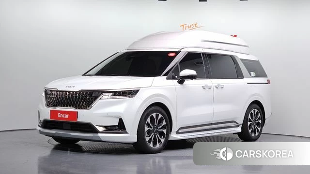 Kia Carnival 4th generation 2021 Белый из Кореи