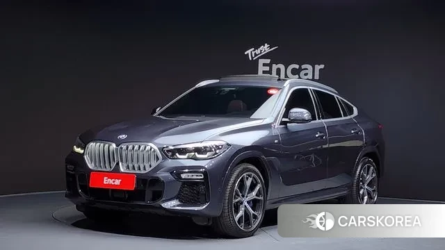 BMW X6 (G06) 2020 Серый из Кореи