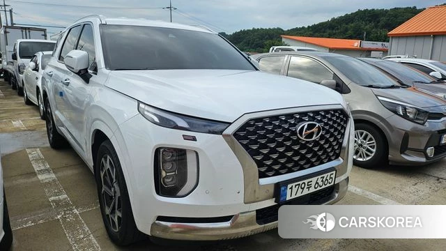 Hyundai Palisade 2021 Белый из Кореи