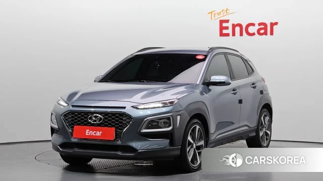 Hyundai Kona 2019 Серебристо-серый из Кореи