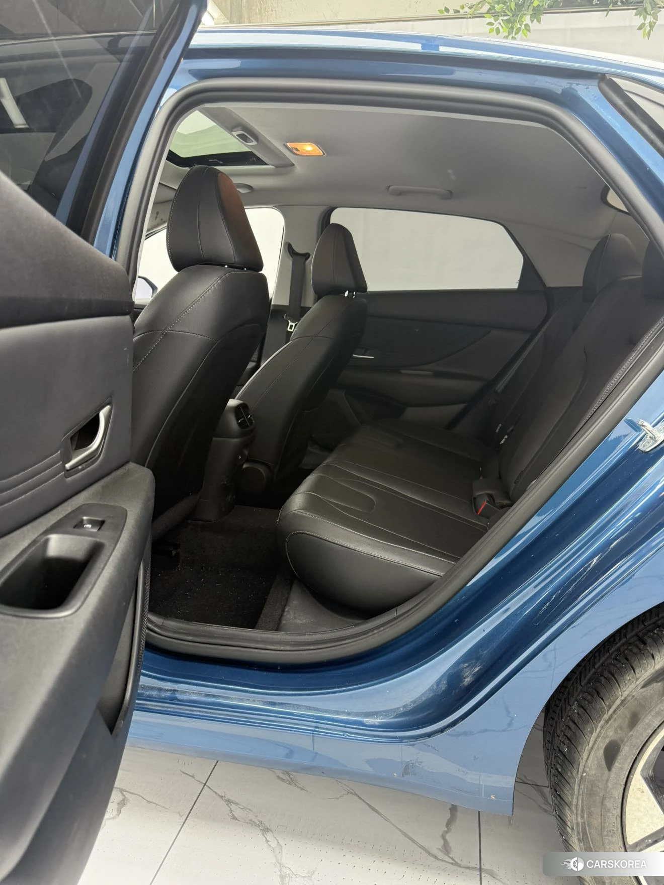 Hyundai Elantra 2023 Синий из Китая