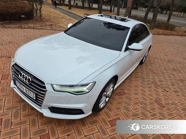 Audi New A6 2018 Белый из Кореи