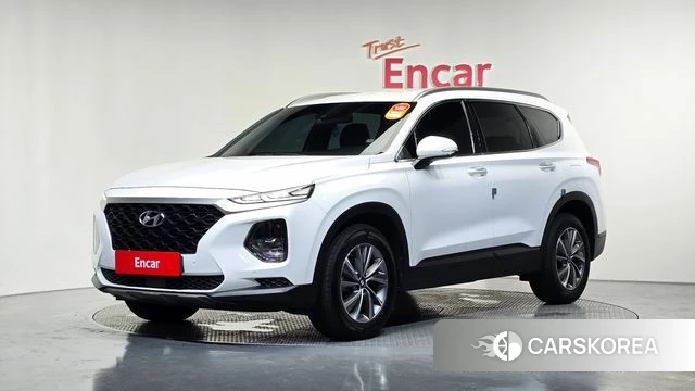 Hyundai Santa Fe TM 2018 Белый из Кореи