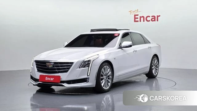 Cadillac CT6 2018 Белый из Кореи