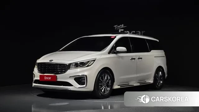 Kia The New Carnival 2018 Белый из Кореи