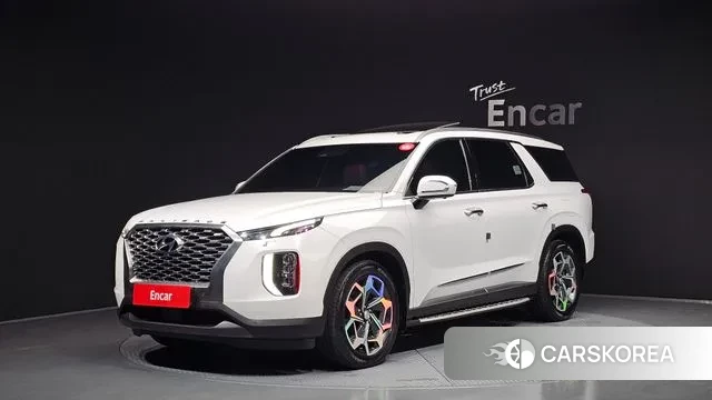 Hyundai Palisade 2019 Белый из Кореи