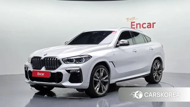 BMW X6 (G06) 2021 Белый из Кореи