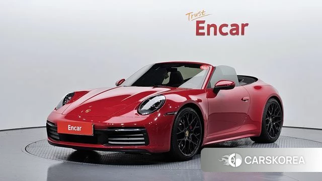 Porsche 911(992) 2021 Красный из Кореи