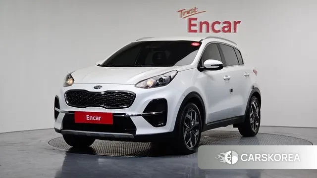 Kia Sportage The Bold 2018 Белый из Кореи