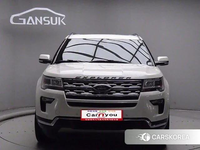 Ford Explorer 2018 Белый из Кореи
