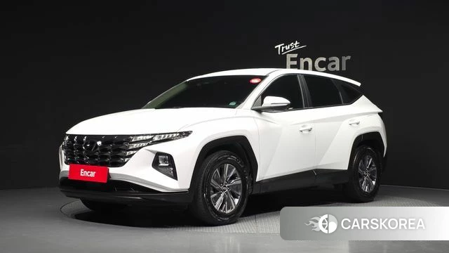 Hyundai Tucson Hybrid (NX4) 2022 Белый из Кореи