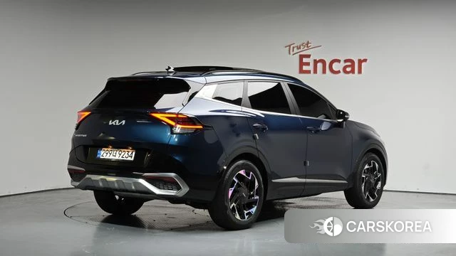 Kia Sportage 5th Generation 2021 Синий из Кореи