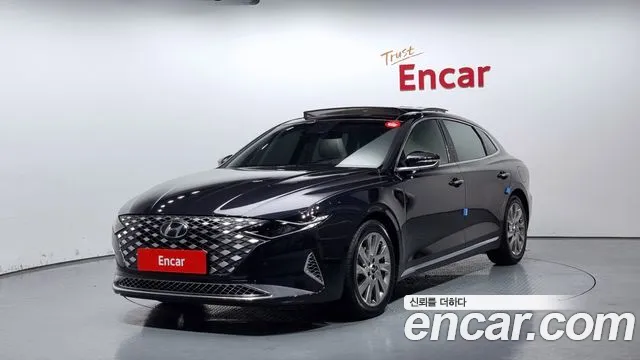 Hyundai The New Grandeur IG Hybrid 2021 Синий из Кореи