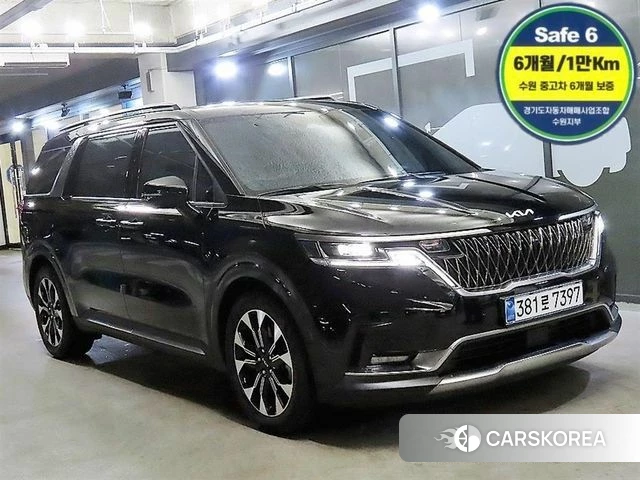 Kia Carnival 4th generation 2022 Черный из Кореи