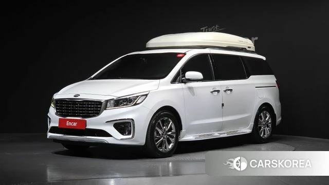 Kia The New Carnival 2018 Белый из Кореи