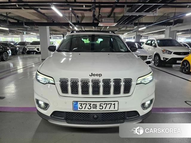 Jeep Cherokee (KL) 2022 Белый из Кореи