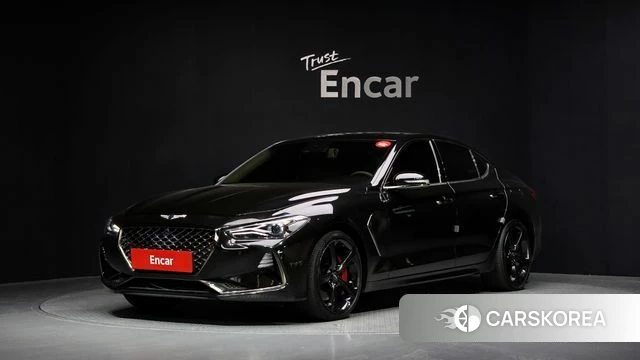 Genesis G70 2019 Черный из Кореи
