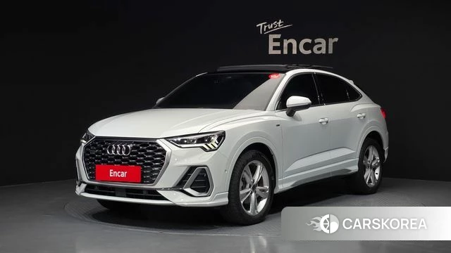 Audi Q3 (F3) 2023 Белый из Кореи