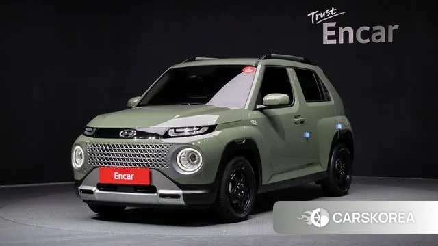 Hyundai Casper 2023 Темно-зеленый из Кореи